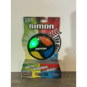 Micro Series Simon 3.5" Mini Electronic Handheld Classic Game Hasbro New In Box!